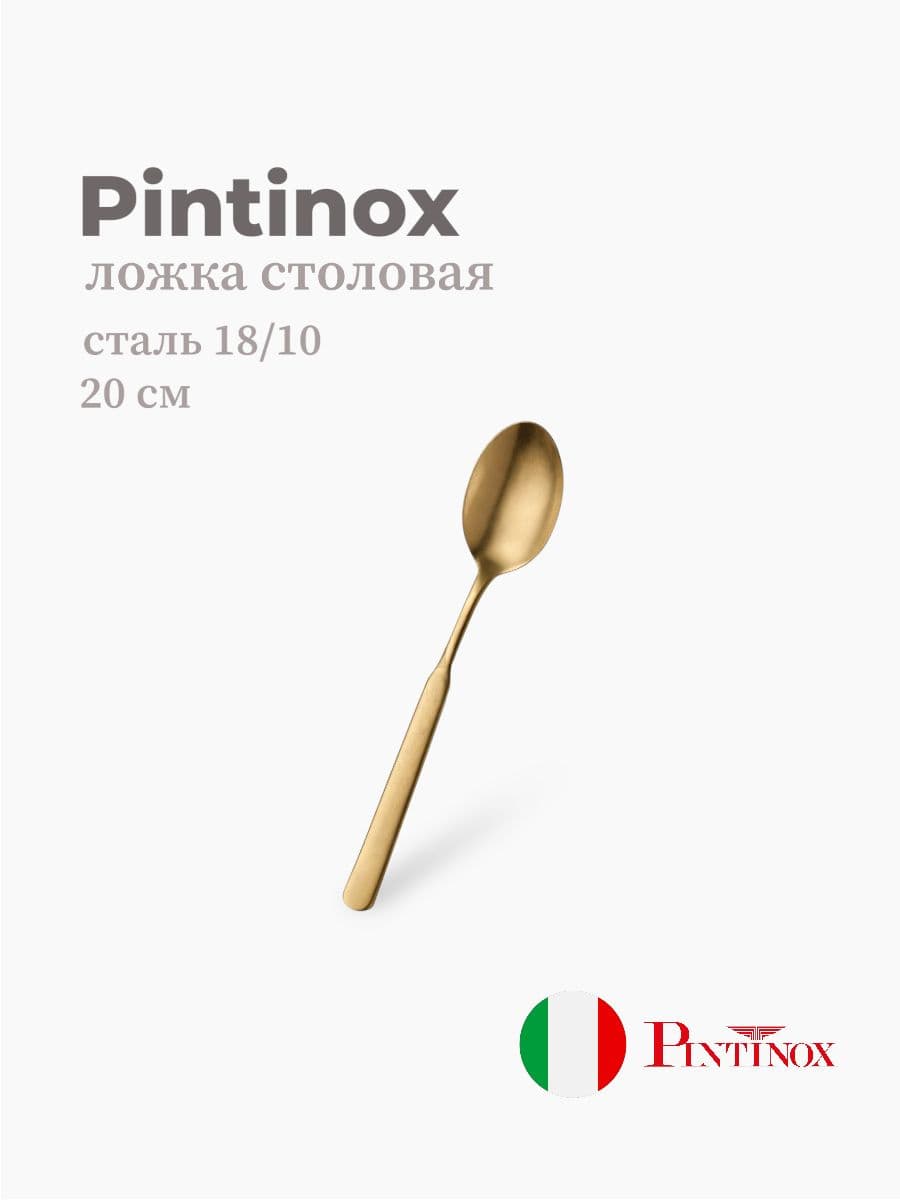Ложка столовая, Pintinox, Casali, 20 см, сталь 18/10, Италия