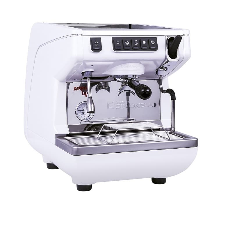 Nuova Simonelli (Италия) Кофемашина рожковая, автоматическая 5 л., белая NUOVA SIMONELLI APPIA LIFE 1GR V 220V
