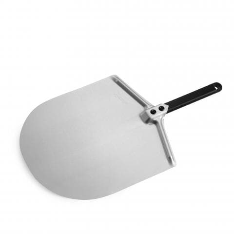 GI.METAL (Италия) Лопата для пиццы d=33 см. l=25 см. алюм. с короткой ручкой Amica Gimetal /1/