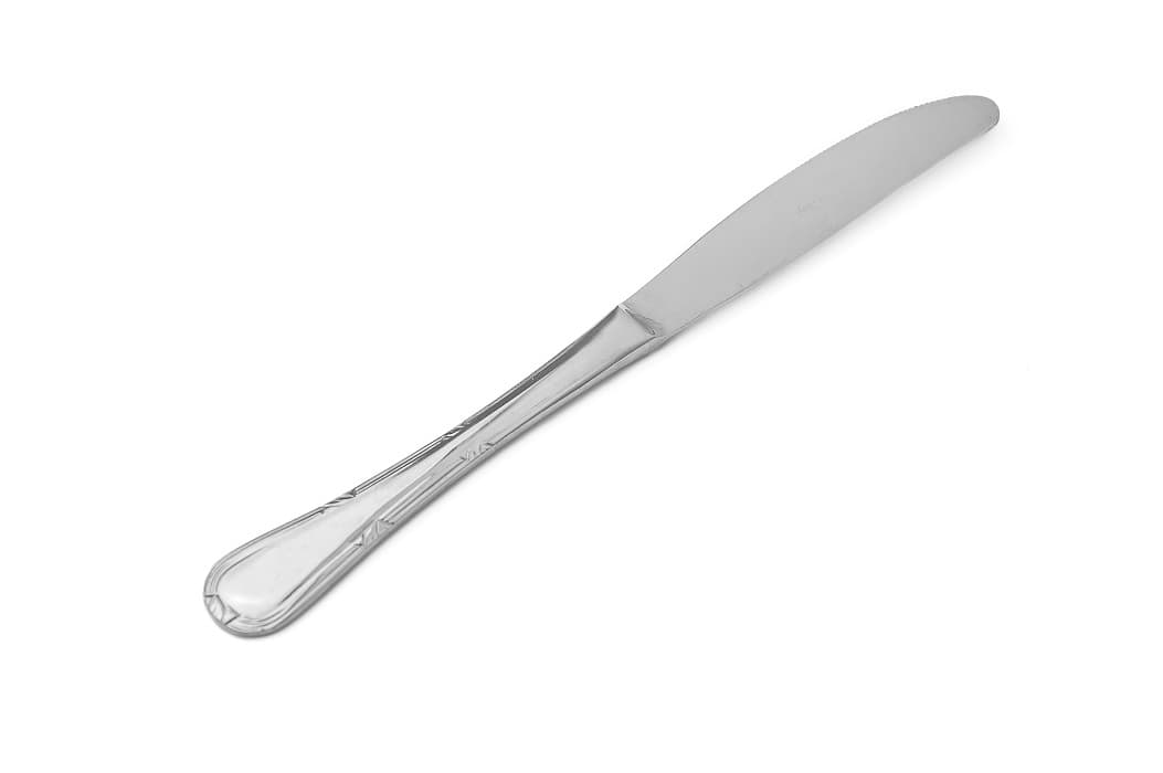 Abert (Италия) Нож столовый Корона 18/10  1,8 мм 22,3 см. Abert /12/