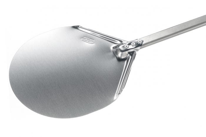 GI.METAL (Италия) Лопата для пиццы d=29 см. l=60 см. нерж. ручка алюм. Amica Gimetal /1/12/