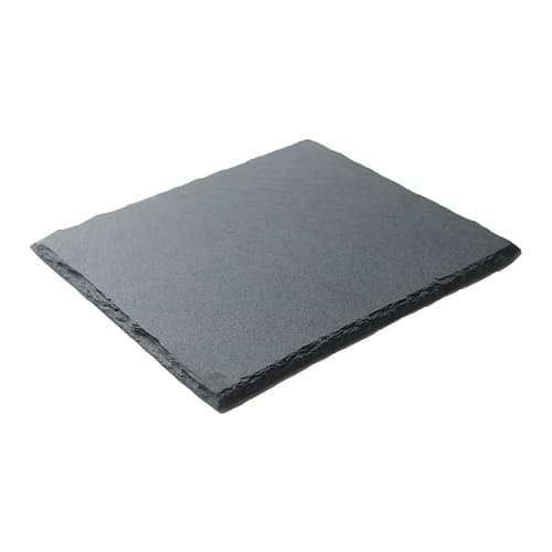 MGprof Блюдо для подачи квадр. 15*15 см. h=0,9 см. черное, сланец MGprof /1/30/