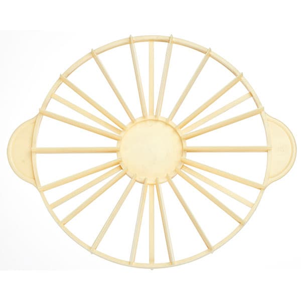 Paderno Делитель для торта на 12-18 кусков;полипроп.;D=265,H=25,L=325,B=265мм;желт.