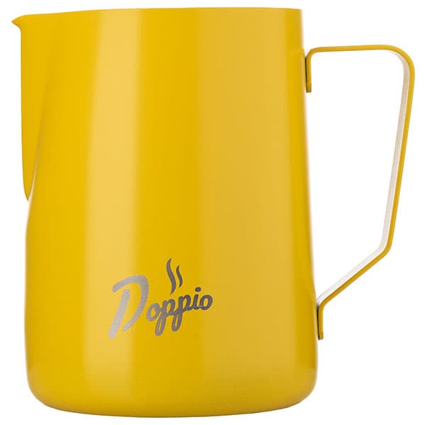 Doppio Питчер;сталь нерж.;1л;D=89,H=141мм;желт.