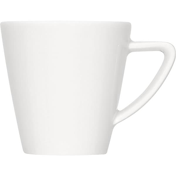 Bauscher Кружка «Опшенс» чайная;фарфор;180мл;D=74,L=100мм;белый