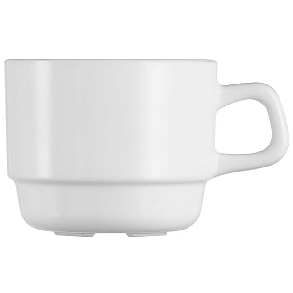 Arcoroc Чашка кофейная «Ресторан»;стекло;130мл;D=70,H=55,L=87мм;белый
