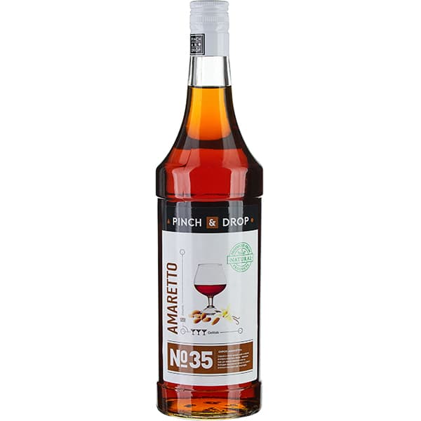 Pinch&Drop Сироп «Амаретто» Pinch&Drop уцененный;стекло;1л;D=85,H=330мм