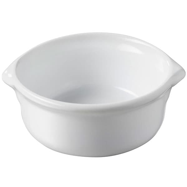 Revol Кокотница с ручками;фарфор;40мл;D=63,H=30,L=70мм;белый