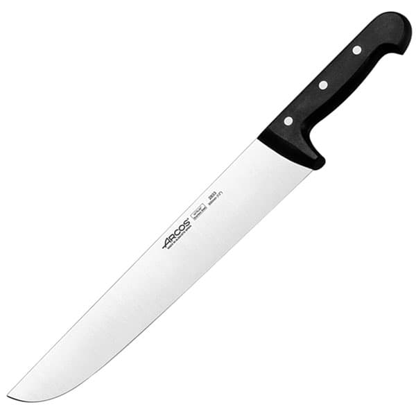 Arcos Нож для мяса «Универсал»;сталь нерж.,полиоксиметилен;,L=43/300,B=52мм;черный,металлич.