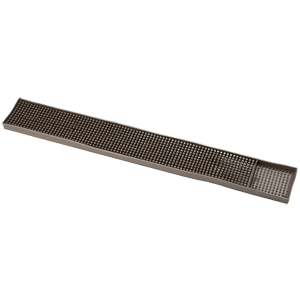 Plastic products Коврик барный;резина;,L=59,B=8см;коричнев.