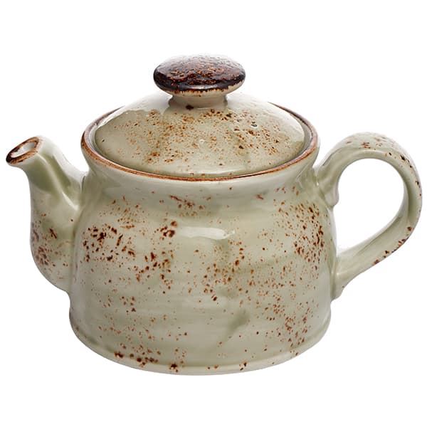 Steelite Чайник заварочный «Крафт Грин»;фарфор;425мл;D=75,H=114,L=170мм;зелен.