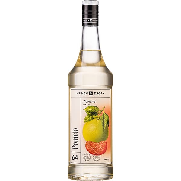 Pinch&Drop Сироп «Помело» Pinch&Drop уцененный;стекло;1л;D=85,H=330мм;белый