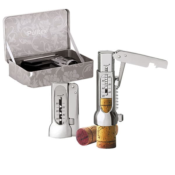 Pulltaps Штопор «Брукарт» в подарочной коробке;сталь нерж.;,H=35,L=185,B=115мм;серебрист.