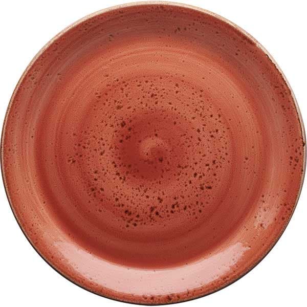 Steelite Тарелка «Крафт Терракота» мелкая;фарфор;D=25,H=2см;терракот