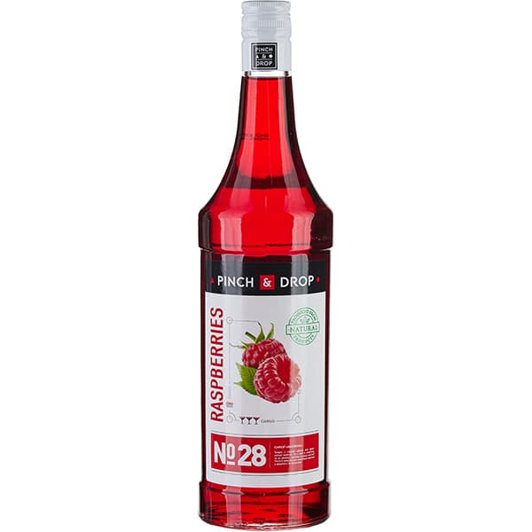 Pinch&Drop Сироп «Малина» Pinch&Drop;стекло;1л;D=85,H=330мм;красный