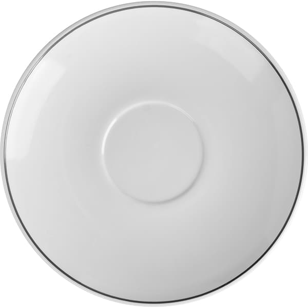 Arcoroc Блюдце «Рисепшн»;стекло;D=160,H=18мм;слон.кость,серый
