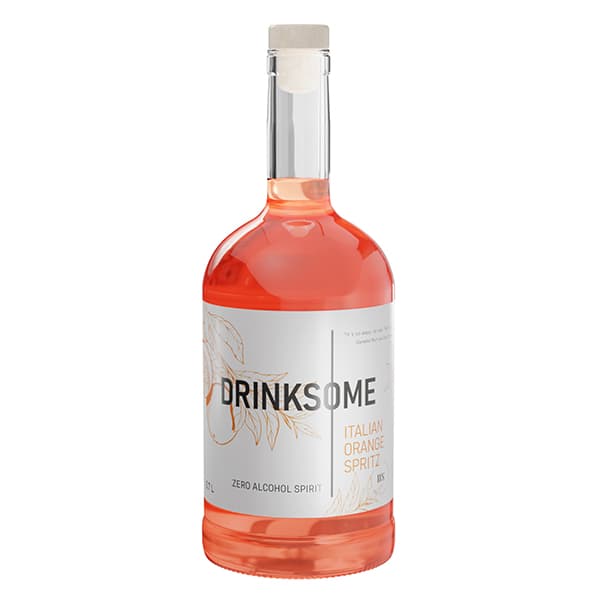 Drinksome Напиток безалкогольный «Апельсиновый аперитив» уцененный;стекло;0,7л;D=88,H=219мм;оранжев.