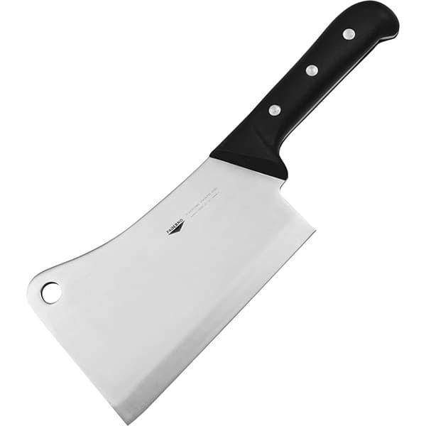 Paderno Топорик для рубки мяса;сталь нерж.,полипроп.;,L=42/22,B=15см;черный,металлич.
