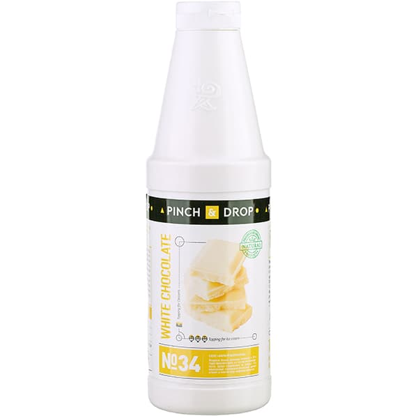 Pinch&Drop Топпинг «Белый шоколад» Pinch&Drop 1 кг уцененный;пластик;D=8,H=26см