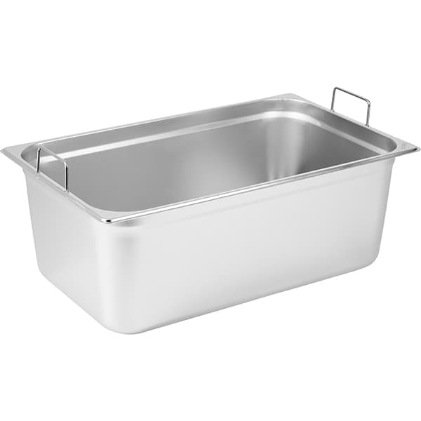 Prohotel Гастроемкость GN 1/1 с ручками;сталь нерж.;26,5л;,H=20,L=53,B=32,5см;металлич.