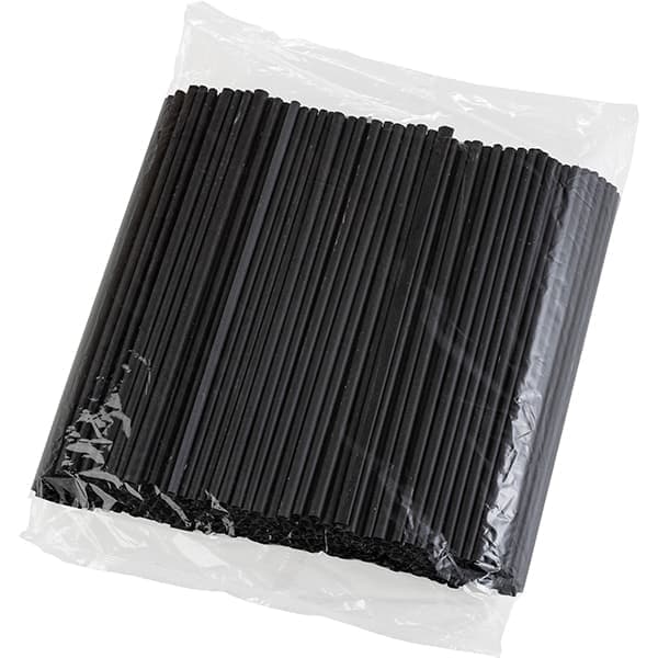 Probar Трубочки «EcoPack»[400шт];кук. крах.;D=6,H=240мм;черный