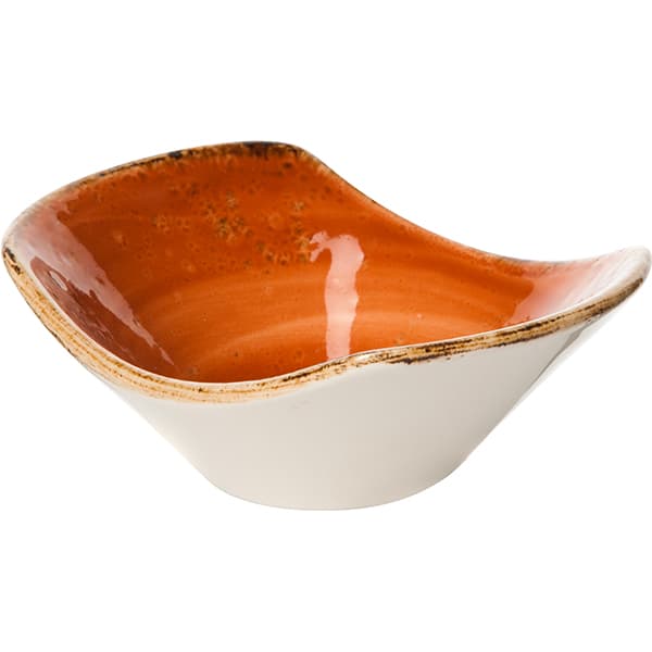 Steelite Соусник «Крафт Терракота»;фарфор;45мл;,H=35,L=90,B=70мм;терракот