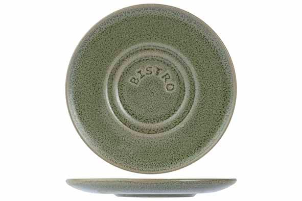 Блюдце d 13,5 см h 0,8 см, Bistro Thyme Green