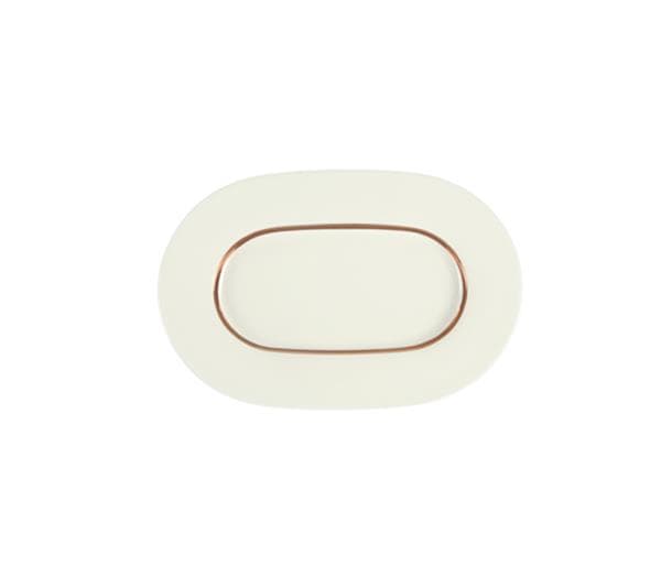 Блюдо овальное 27 см, Halo Bronze