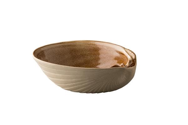 Салатник 15,5 см, декор shell sand, Raw Design by RBC