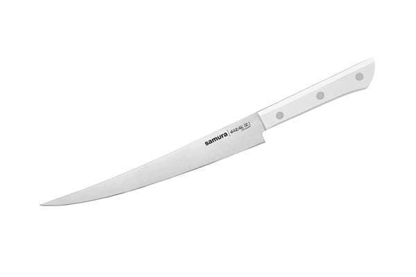 SHR-0048WF/K Нож кухонный "Samura HARAKIRI" филейный Fisherman 224 мм, кор.-стойк. сталь,ABS пластик