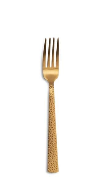 Вилка десертная 18,4 см, Cheese Satin Gold 18%