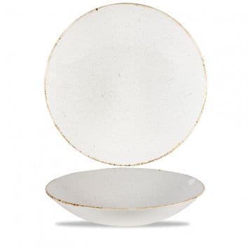 Салатник 38.5 x 8.8 cm 5,0 л , Stonecast Hints Barley White
