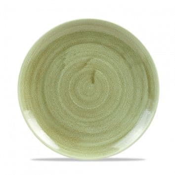 Тарелка мелкая d21,7см, без борта, Stonecast Patina, цвет Burnished Green