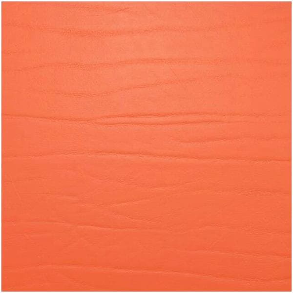 Салфетка подстановочная (коастер) квадратная 10x10 см, перераб. кожа, декор orange, Dumbo