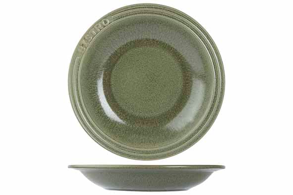 Салатник d 26 см h 4,2 см, Bistro Thyme Green