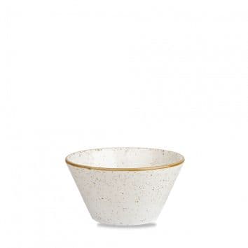 Салатник "Zest" 0,34л d12см h6,5см, Stonecast, цвет Barley White Speckle
