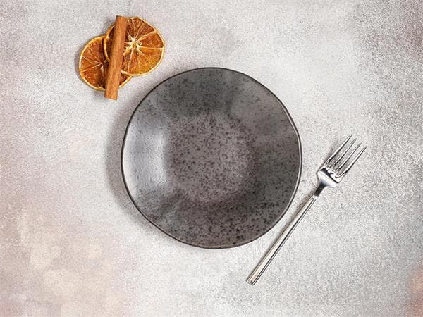 Тарелка d 17 см h 2,2 см, Stoneware Ironstone