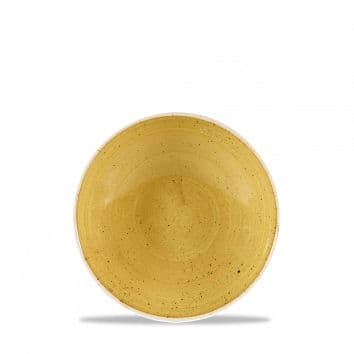 Тарелка глубокая 18,2см 0,426л, без борта, Stonecast, цвет Mustard Seed Yellow