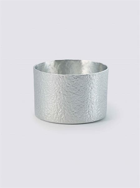 Сахарница "Арго Эхо", алюминиевая с тиснением, 9х6 см
