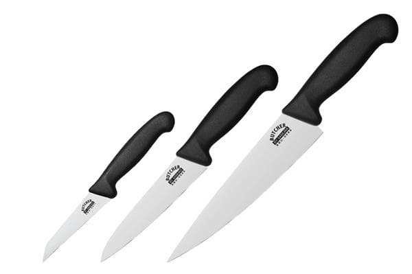 SBU-0220/K Набор из 3 ножей "Samura Butcher" (11, 23, 86), ТЭП, AUS-8