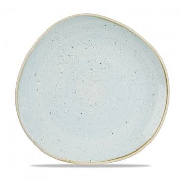 Тарелка мелкая "Волна" d28,6см, без борта, Stonecast, цвет Duck Egg