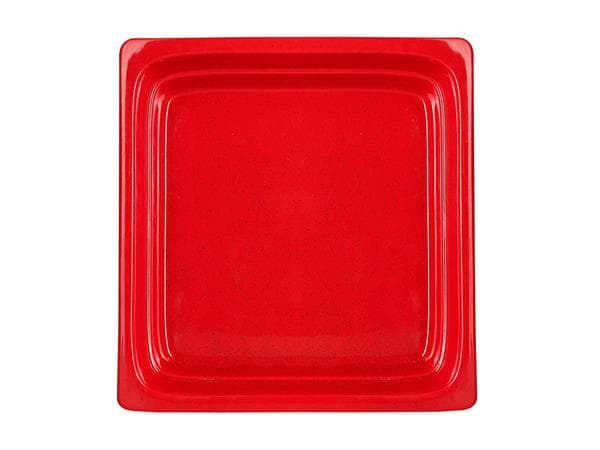 Гастроемкость 26,5x32,5 см h 7 см, цвет красный