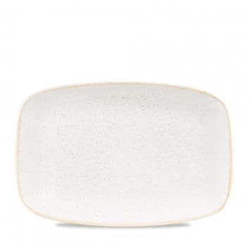 Блюдо прямоугольное CHEFS 30х19,9см, без борта, Stonecast, цвет Barley White