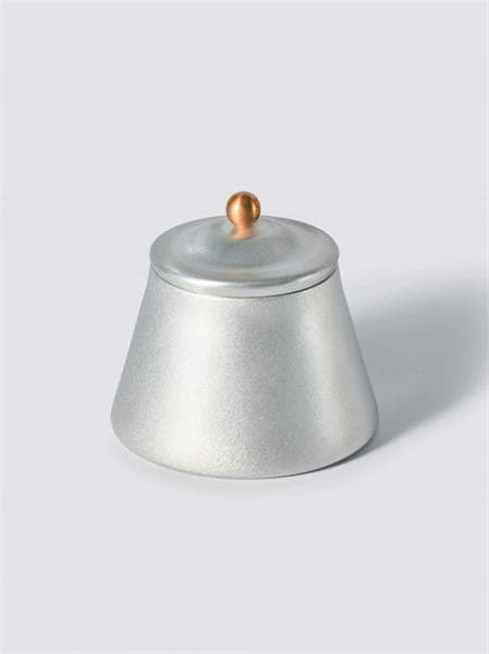 Сахарница с крышкой "Арго", алюминиевая, 9х8,5 см