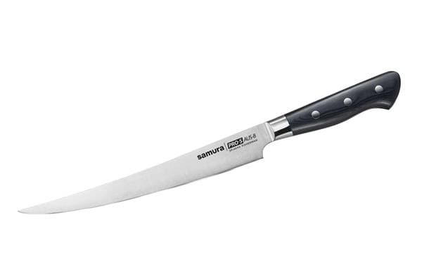 SP-0048F/K Нож кухонный "Samura Pro-S" филейный Fisherman 224 мм, G-10