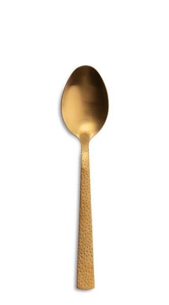 Ложка десертная 18,4 см, Cheese Satin Gold 18%