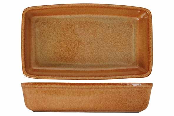 Форма для запекания 700 мл, 21x12,2 см h 4,8 см, Bistro Mustard Yellow