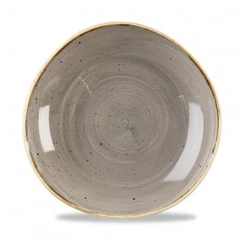 Салатник "Волна" 1,11л d25,3см, без борта, Stonecast, цвет Peppercorn Grey