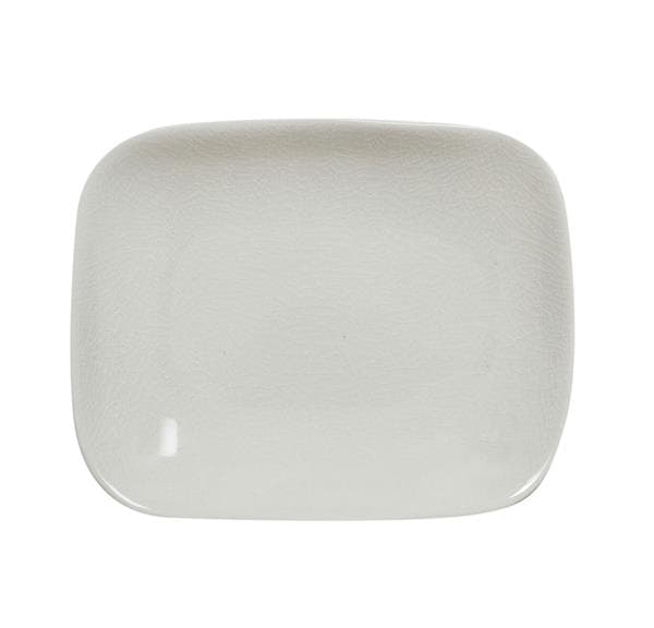 Блюдо прямоугольное 27x21,5 см, h 2 см, цвет quartz, Maguelone