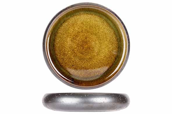 Тарелка с закругленным бортом d 24 см h 4,9 см, Elements Mineral